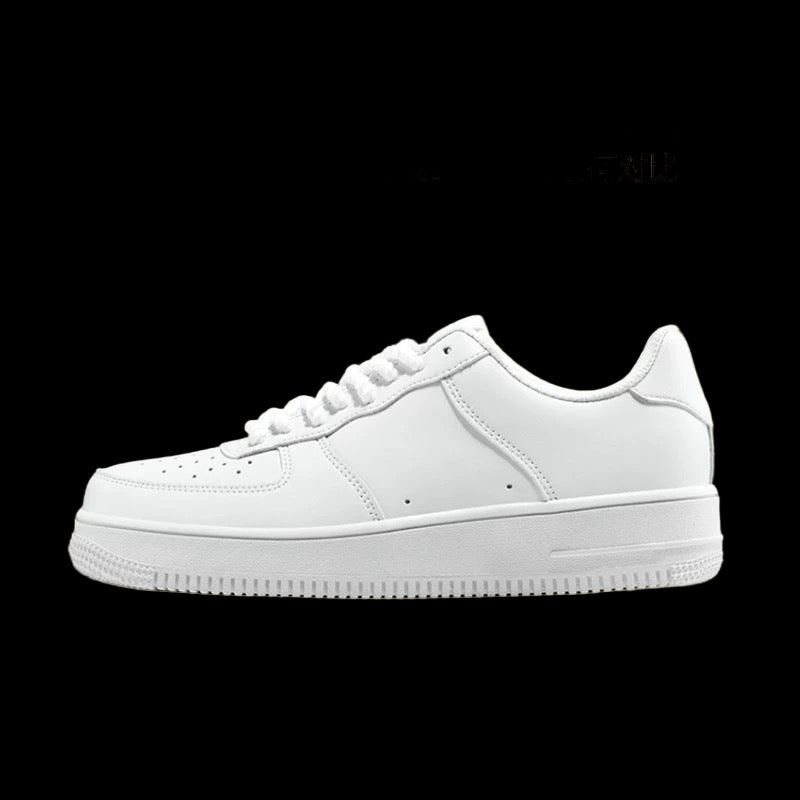 No.1 low-top small white shoes men's and women's couples pure white versatile casual board shoes aj1 sports trend