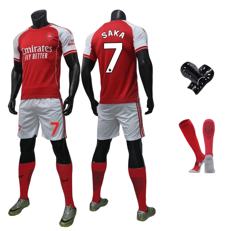 Arsenal jersey custom home-made guest match for the match of the Arsenal jersey training suit for children