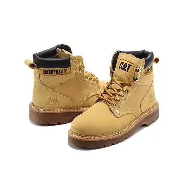 Classic casual boots wear high-help crystal sole couples shoes kick not rotten yellow boots Martin shoes