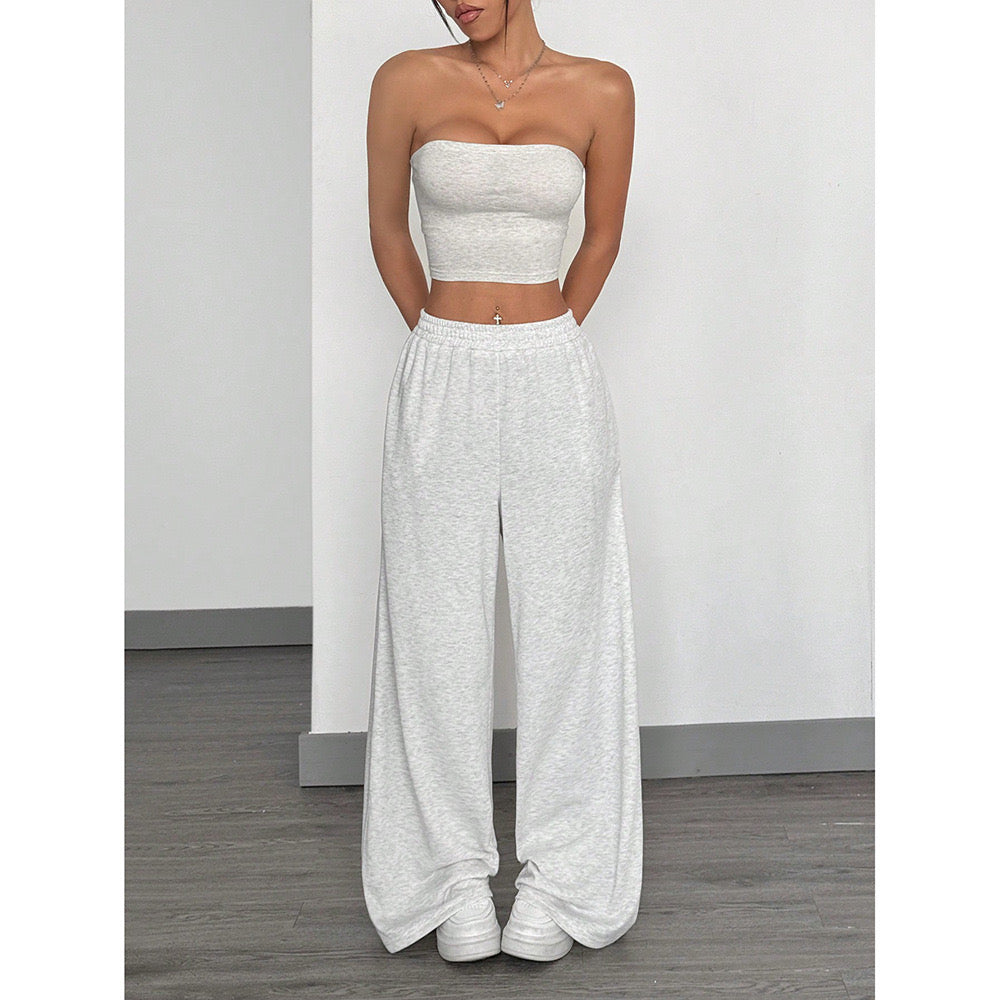 European and American hip - hop cross - border recipe pants in 2025 new loose pure broad leg trend hundred pants