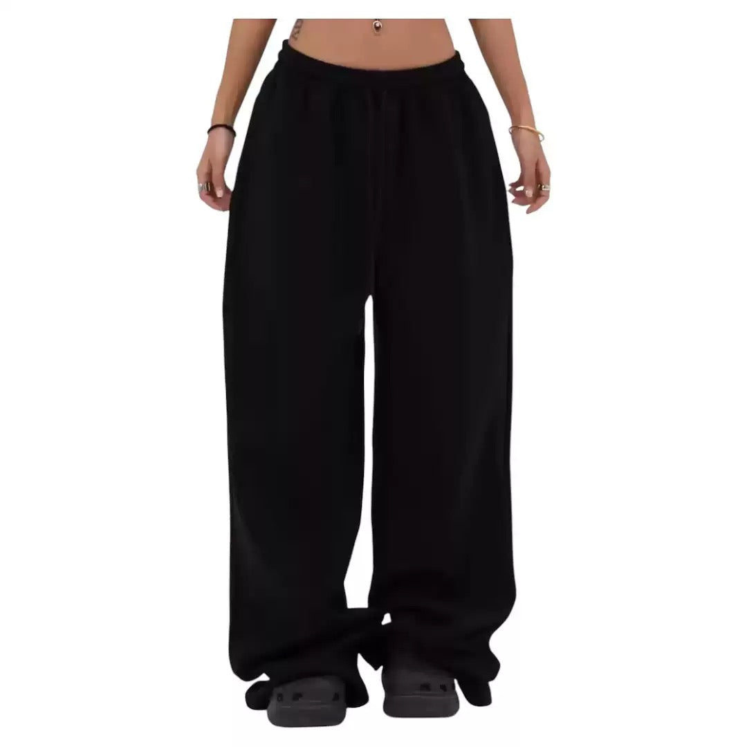 American Street Dance Pants Women's 2025 Spring and Autumn New Loose Straight All-match Casual Wide-leg Long Pants Ins Trendy