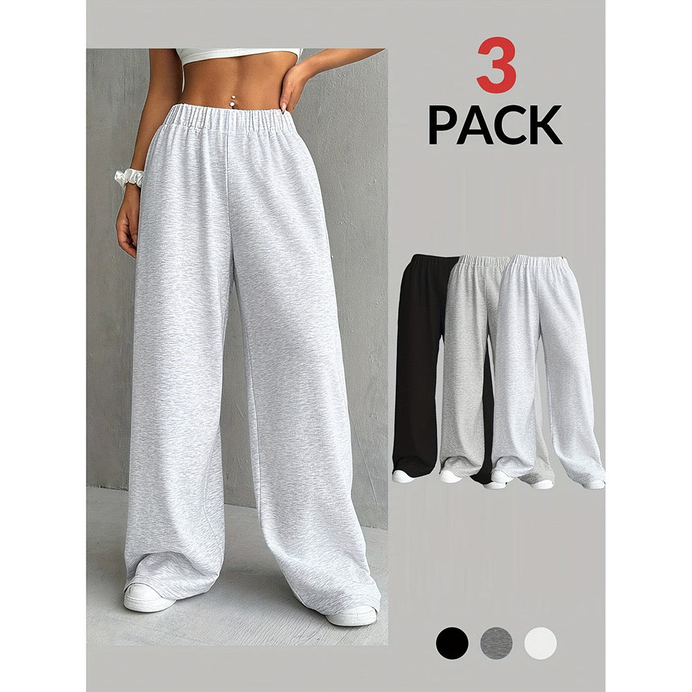 European and American hip - hop cross - border recipe pants in 2025 new loose pure broad leg trend hundred pants