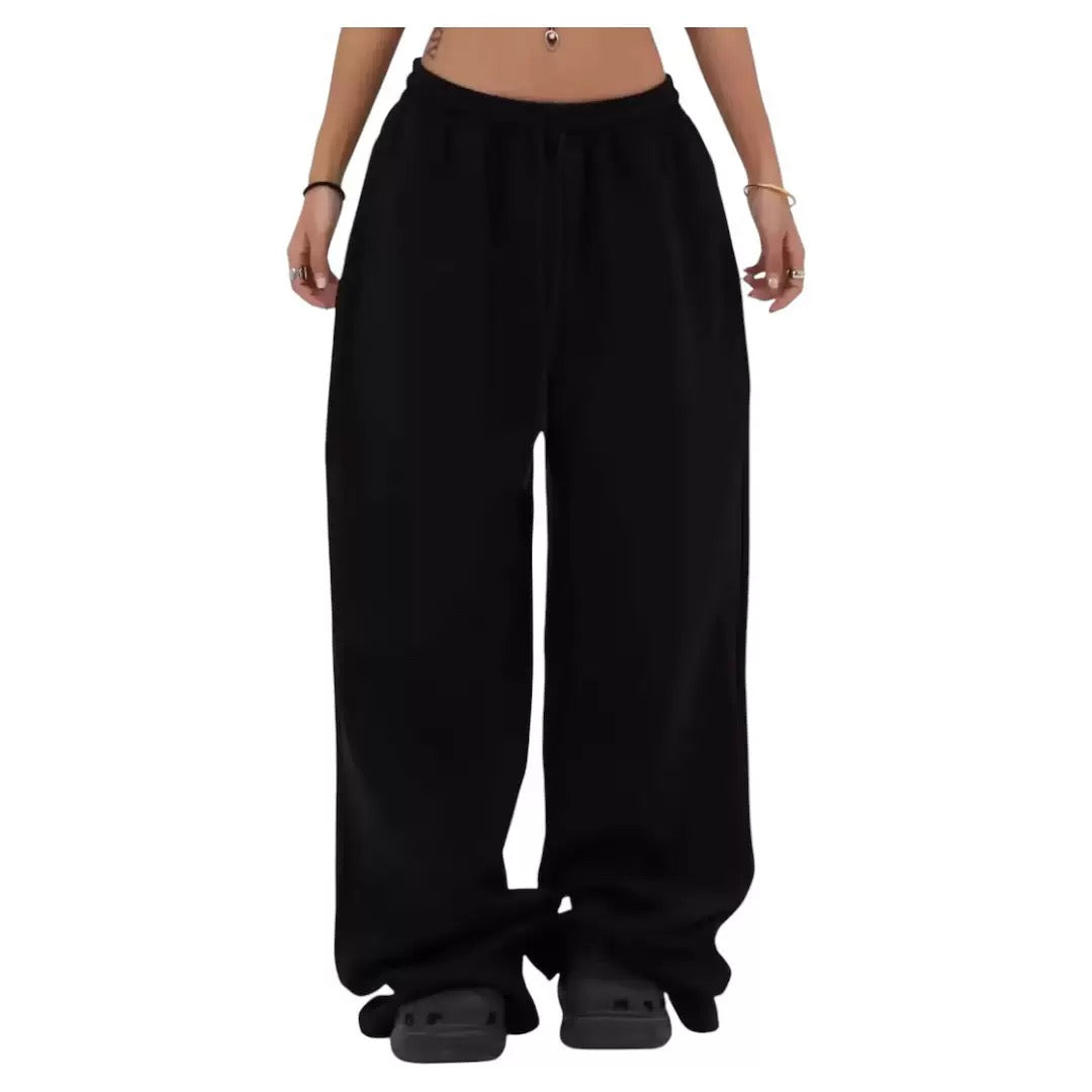 American Street Dance Pants Women's 2025 Spring and Autumn New Loose Straight All-match Casual Wide-leg Long Pants Ins Trendy