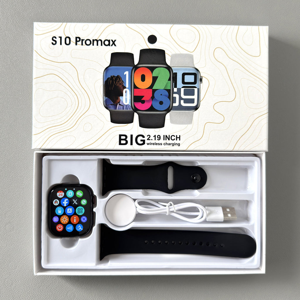 Huaqiang North S10 Promax Smart Watch Lixiang Island Chinese version with NFC adult Bluetooth Watch